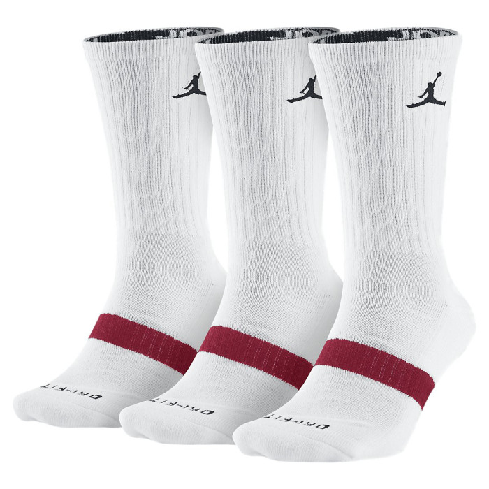 Pack 3 paires de chaussettes Nike Jordan Dri-Fit Low - Ref. 546481-100