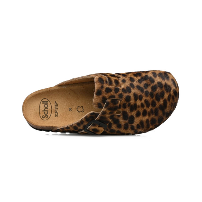 SCHOLL Chausson SCHOLL FAE PRINTED Hyena LEATHER