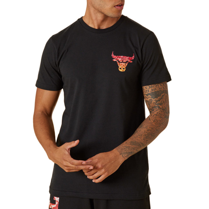 New Era Tee-shirt New Era Chicago Bulls NBA Team Colour Water Print