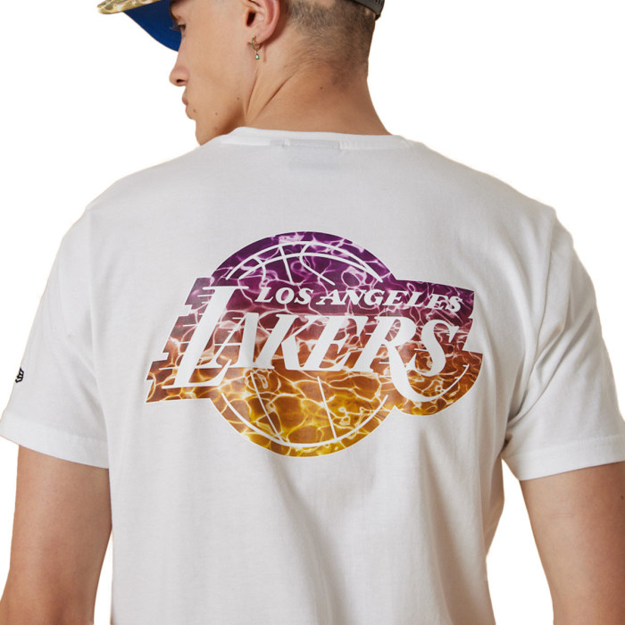 New Era Tee-shirt New Era LA Lakers NBA Team Colour Water Print