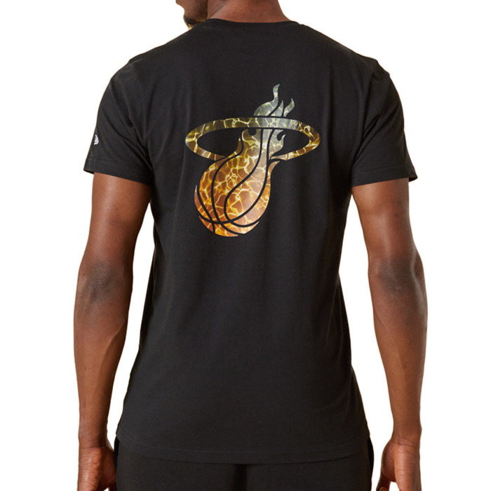 New Era Tee-shirt New Era Miami Heat NBA Team Colour Water Print