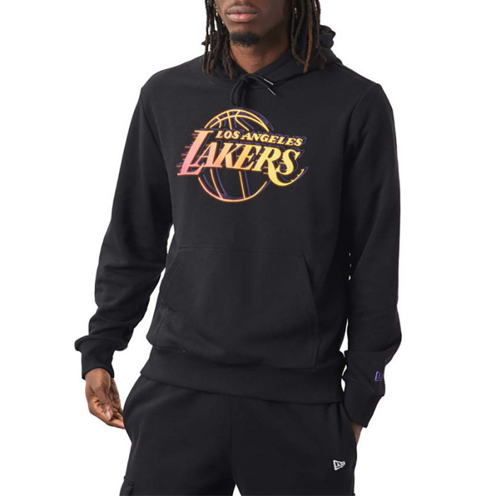 New Era Sweat à capuche New Era LA Lakers NBA Neon Fade