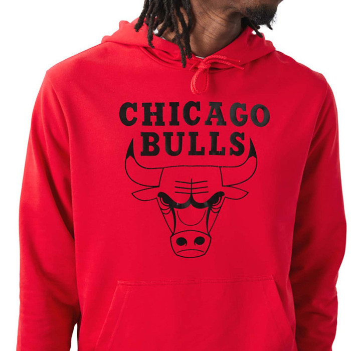 New Era Sweat à capuche New Era Chicago Bulls NBA Foil