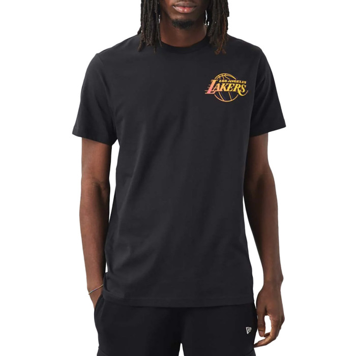 New Era Tee-shirt New Era LA Lakers NBA Neon Fade