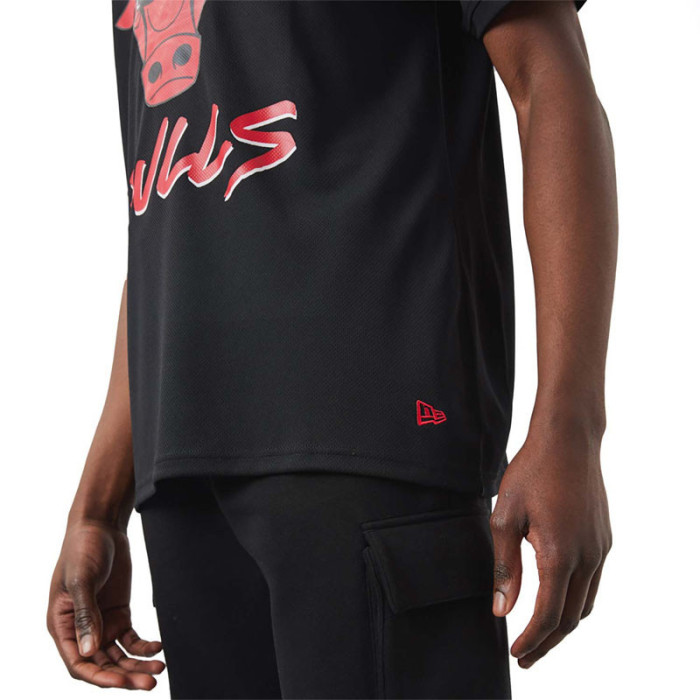 New Era Tee-shirt New Era Chicago Bulls NBA Script