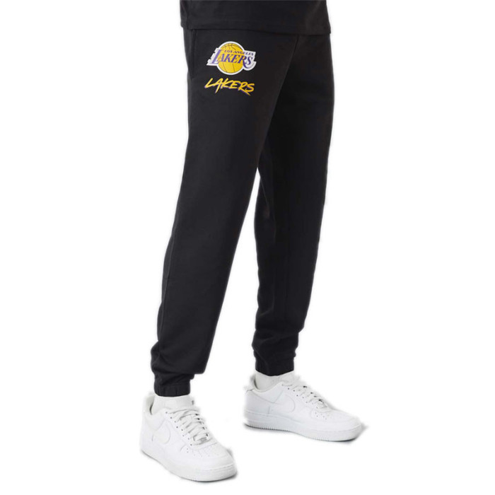 New Era Pantalon de survêtement New Era LA Lakers NBA Script