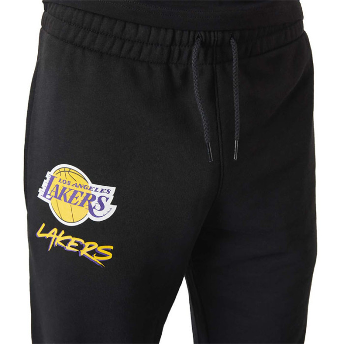 New Era Pantalon de survêtement New Era LA Lakers NBA Script