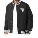 Blouson Bombardier New York Yankees, Taille S, Laine Bleue Par Majestic – Petite Tache Discrète Sur La Poche