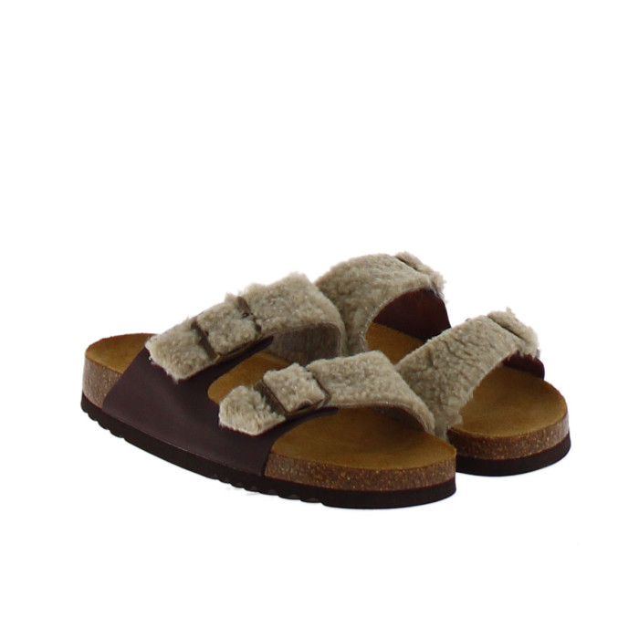 SCHOLL Sandale SCHOLL JOSEPHINE SYNTHETIQUE FUR LEATHER