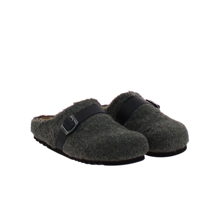 SCHOLL Chausson SCHOLL CHARLES SYNTHETIC FUR LEATHER