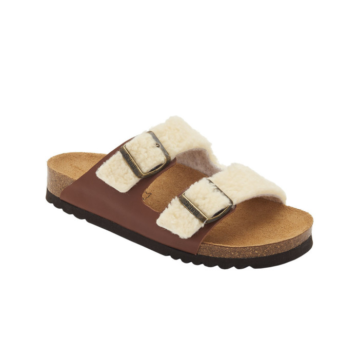 SCHOLL Sandale SCHOLL JOSEPHINE SYNTHETIQUE FUR LEATHER