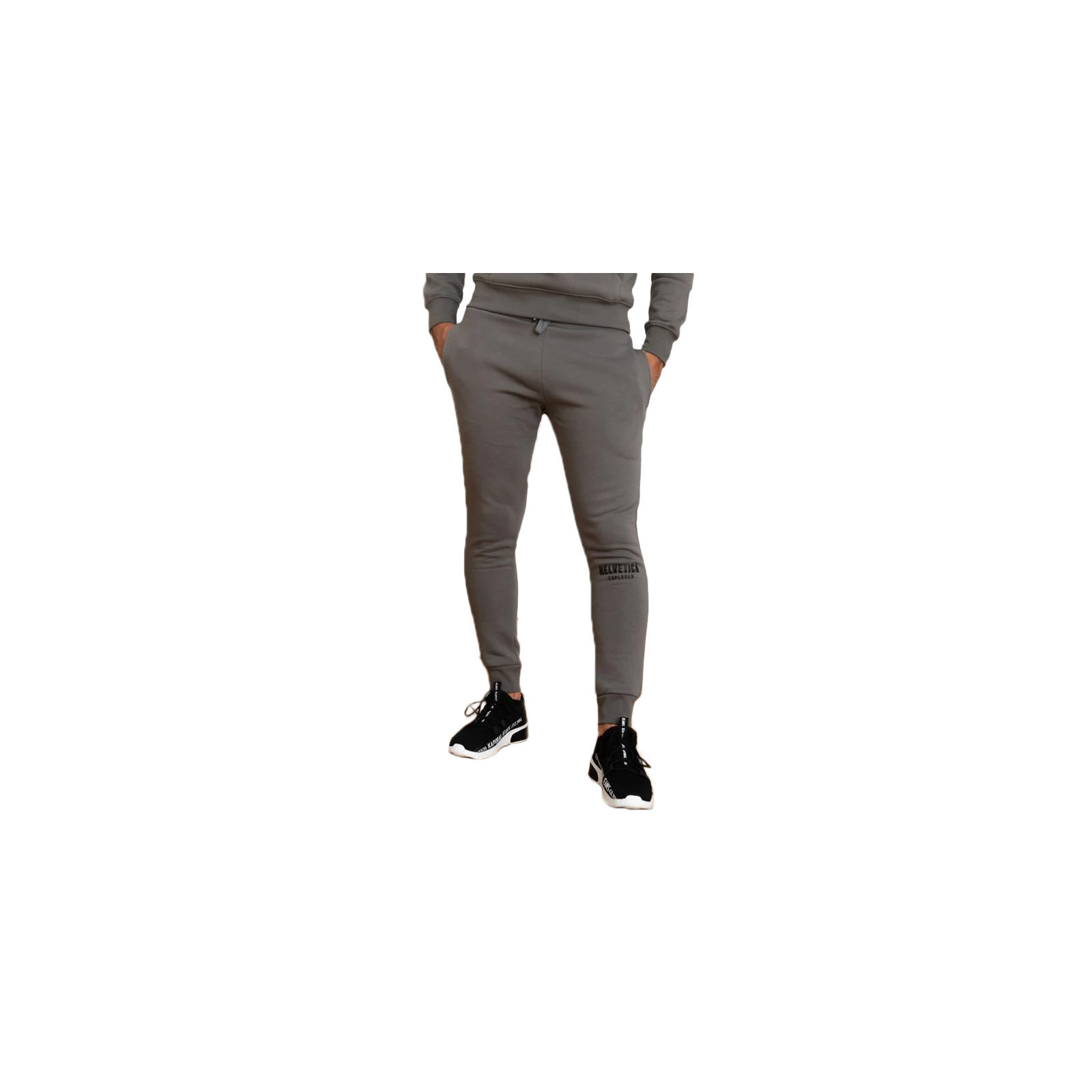 Helvetica RACKAY Blanc - Vêtements Joggings / Survêtements Homme 43,20