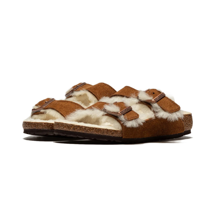 Birkenstock Sandale Birkenstock  Arizona Shearling Cadet