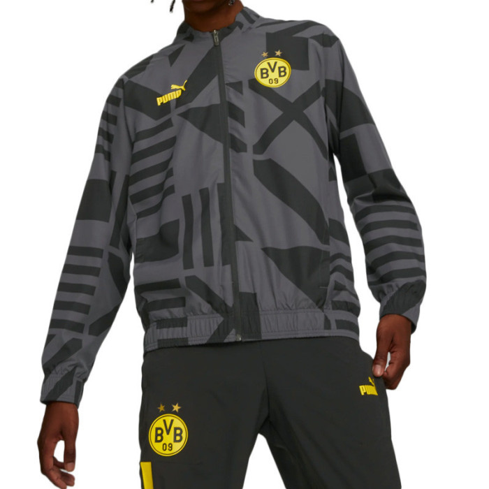 Puma Veste de survêtement Puma PREMATCH Borussia Dortmund Football
