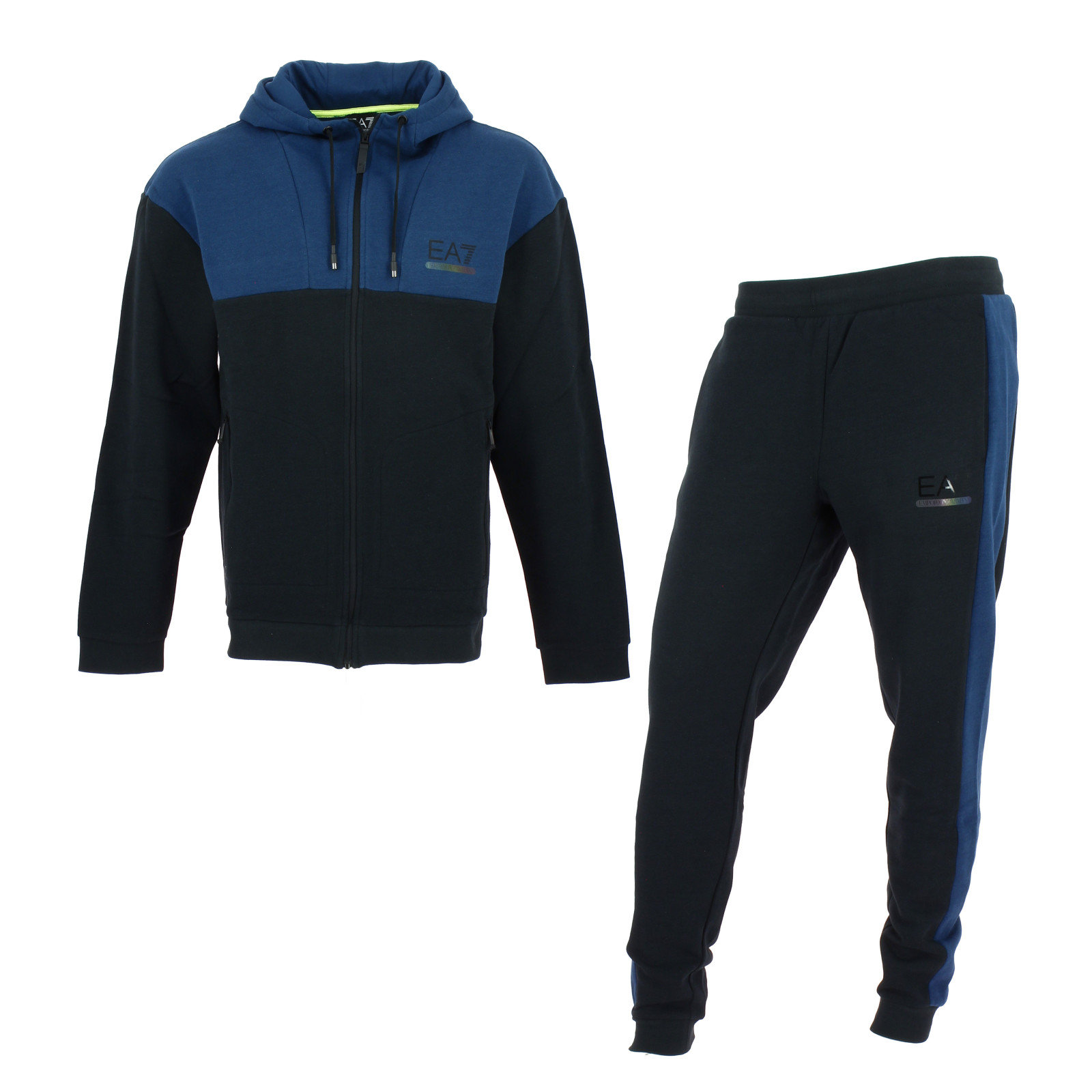 Survêtement Homme Polaire Doublé Sherpa - Sweat à Capuche Et Jogging Chaud Pour L’hiver