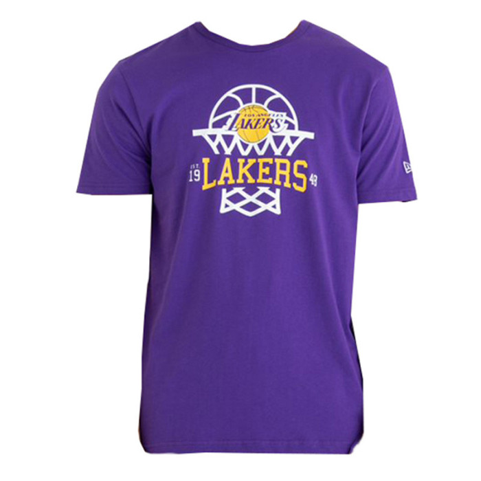 New Era Tee-shirt New Era NBA LOS ANGELES LAKERS NET LOGO - 11860110