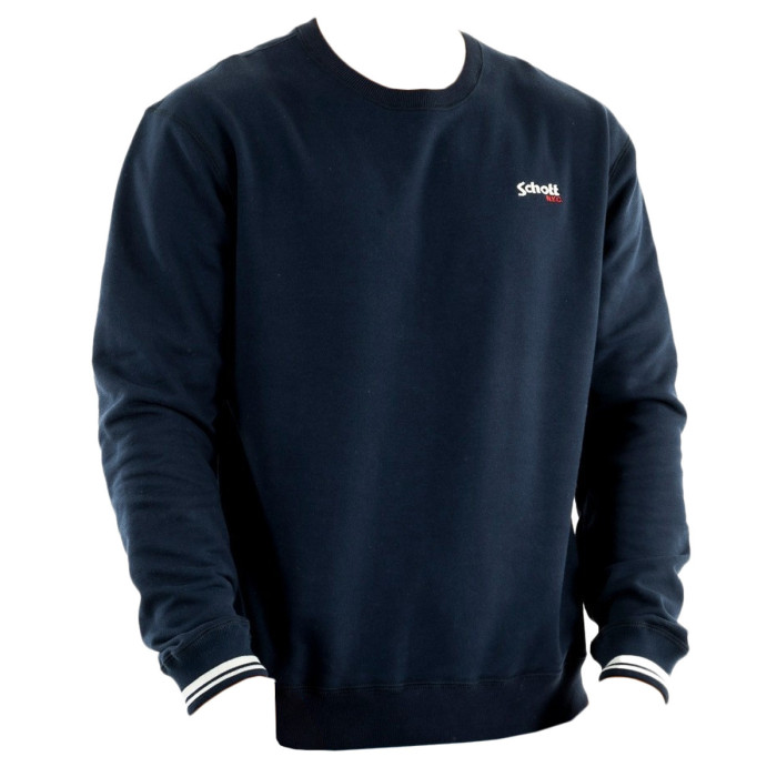 Schott Sweat Schott RDC BORD COTES RAYES