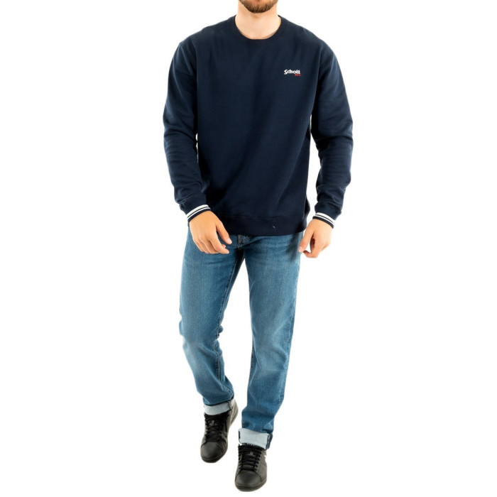 Schott Sweat Schott RDC BORD COTES RAYES