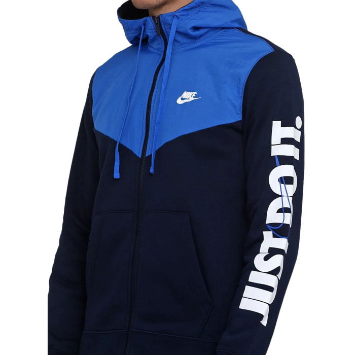 Sweat à capuche Nike NSW HBR FLC