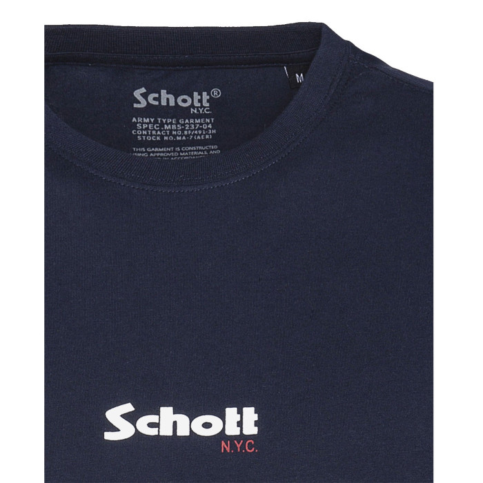 Schott Pack de 2 tee-shirt Schott ras du cou