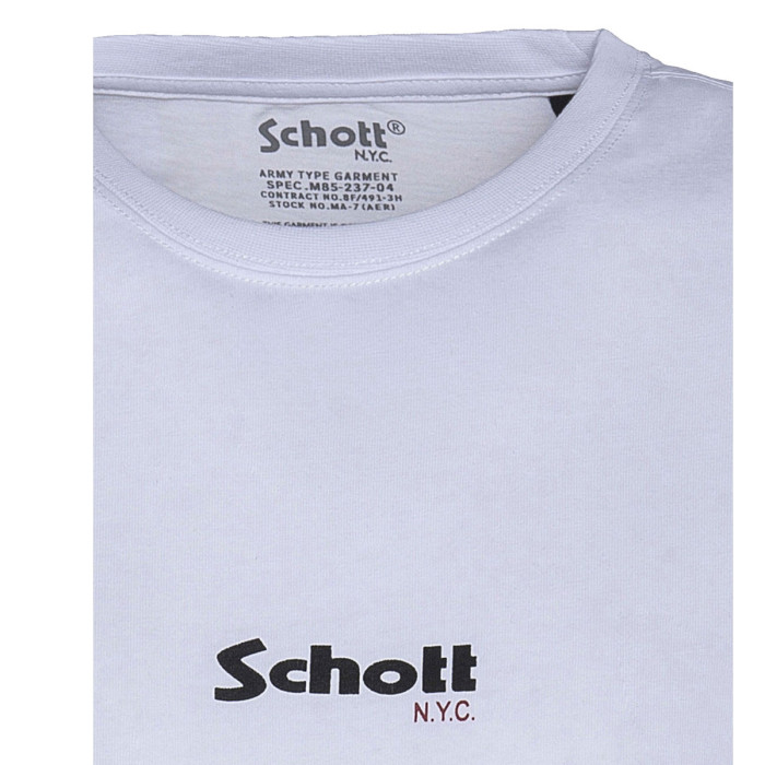 Schott Pack de 2 tee-shirt Schott ras du cou