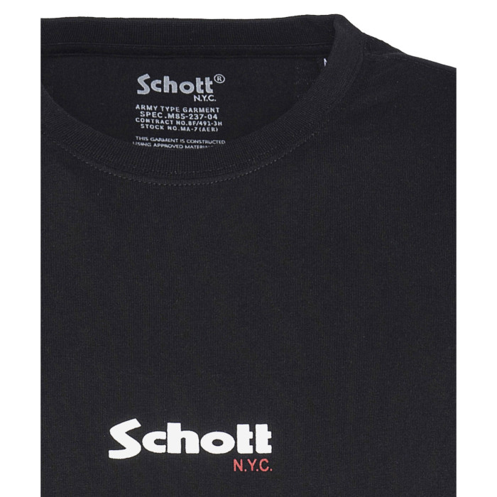 Schott Pack de 2 tee-shirt Schott ras du cou