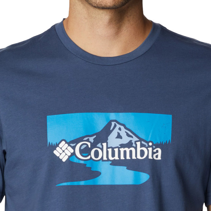 Columbia Tee-shirt Columbia GRAPHIC PATH LAKE II