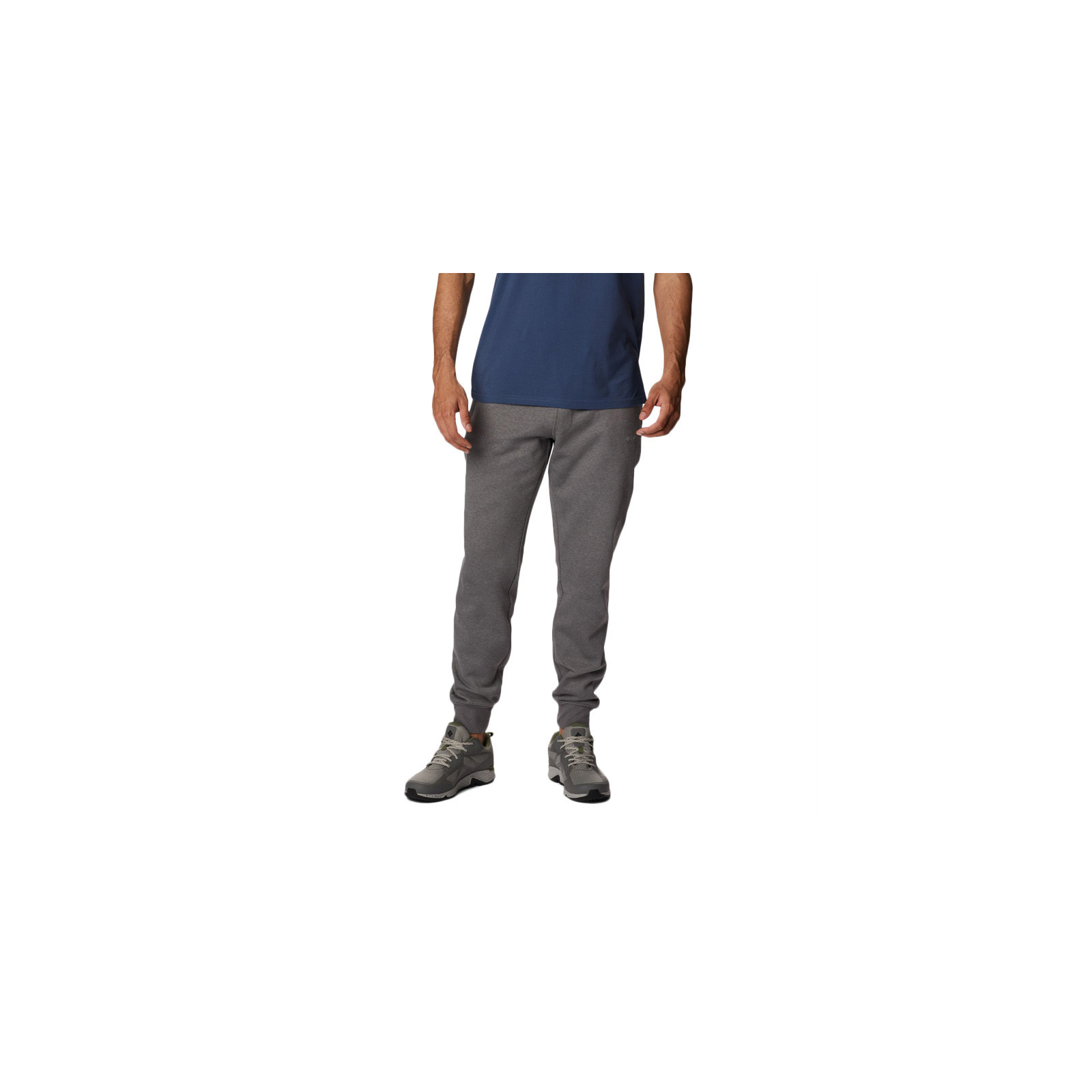 Columbia Logo fleece joggers in black
