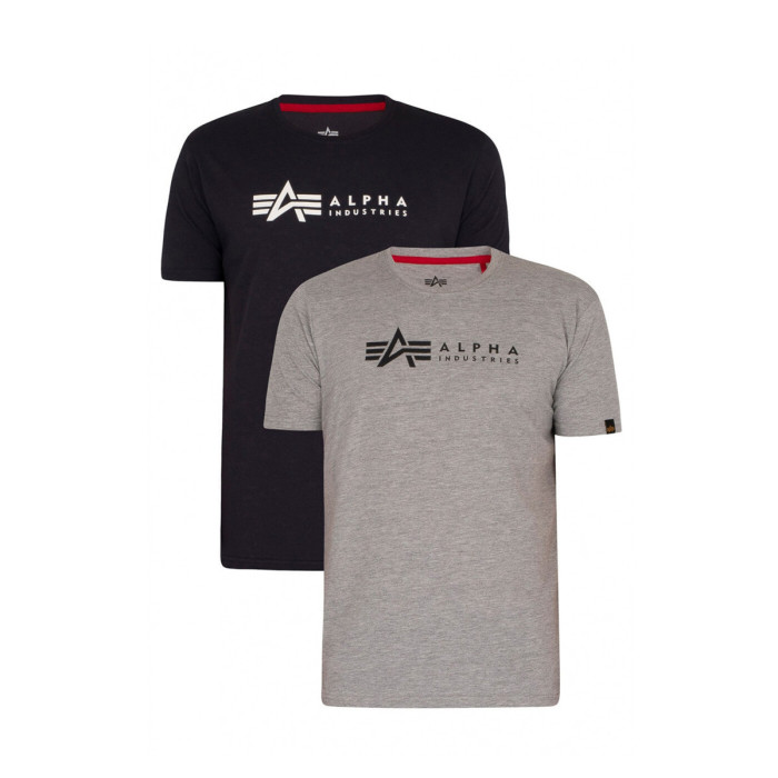 Alpha Industries Pack de 2 Tee-shirts Alpha Industries ALPHA LABEL