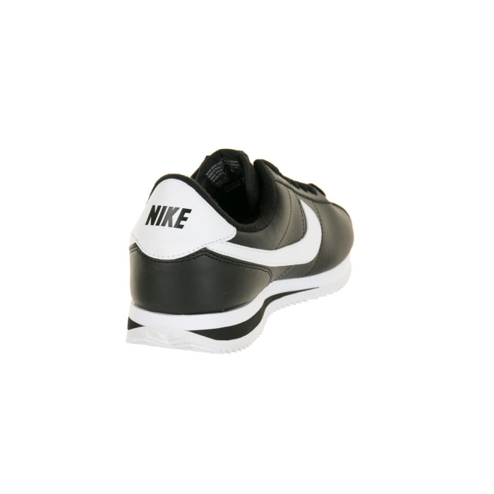 Basket Nike Basic Cortez Leather Black and White - Ref. 819719-012