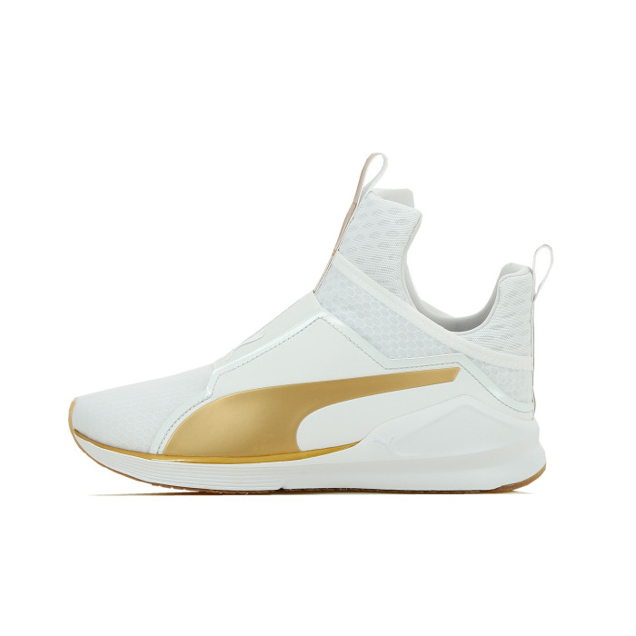 Basket Puma Fierce White Gold Wms - Ref. 189192-01