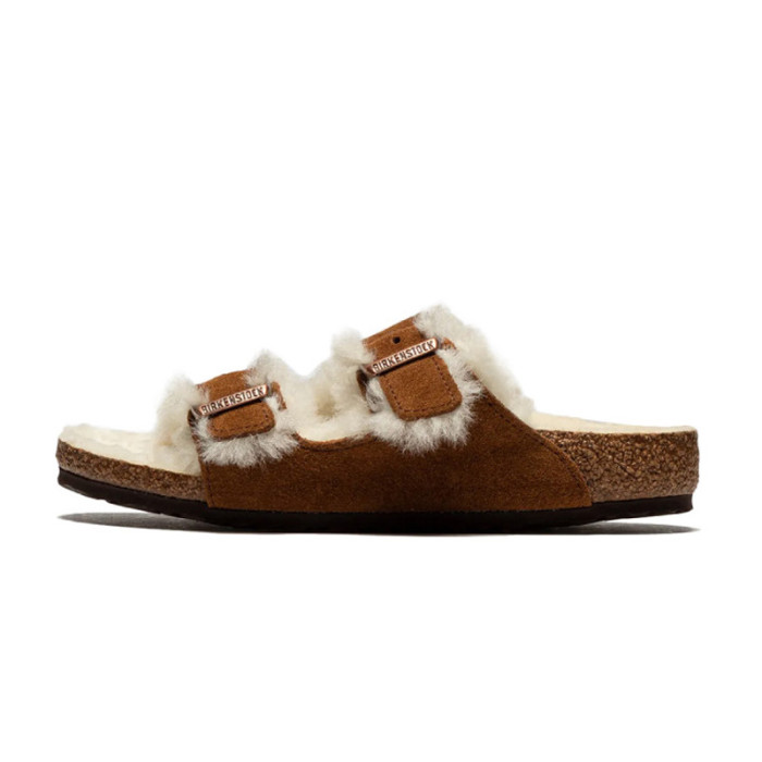 Birkenstock Sandale Birkenstock  Arizona Shearling Cadet