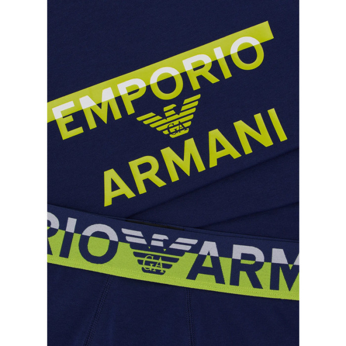 EA7 Emporio Armani Ensemble Tee Shirt et Boxer EA7 Emporio Armani