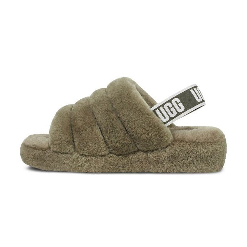 UGG Sandale UGG FLUFF YEAH LOGO SLIDE UGG Sandale UGG FLUFF YEAH LOGO SLIDE