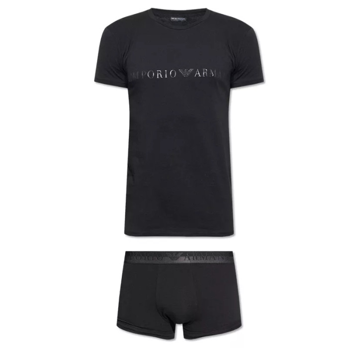 EA7 Emporio Armani Ensemble Tee Shirt et Boxer EA7 Emporio Armani