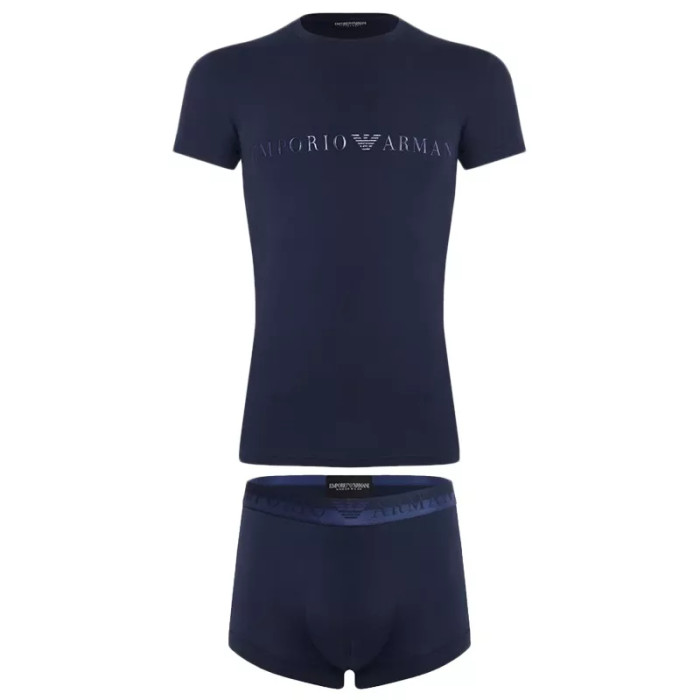 EA7 Emporio Armani Ensemble Tee Shirt et Boxer EA7 Emporio Armani