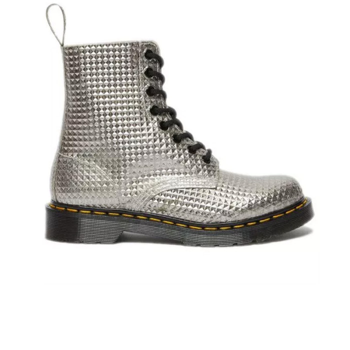 Dr Martens Boots Dr Martens 1460 PASCAL STUD EMBOSS LEATHER LACE UP
