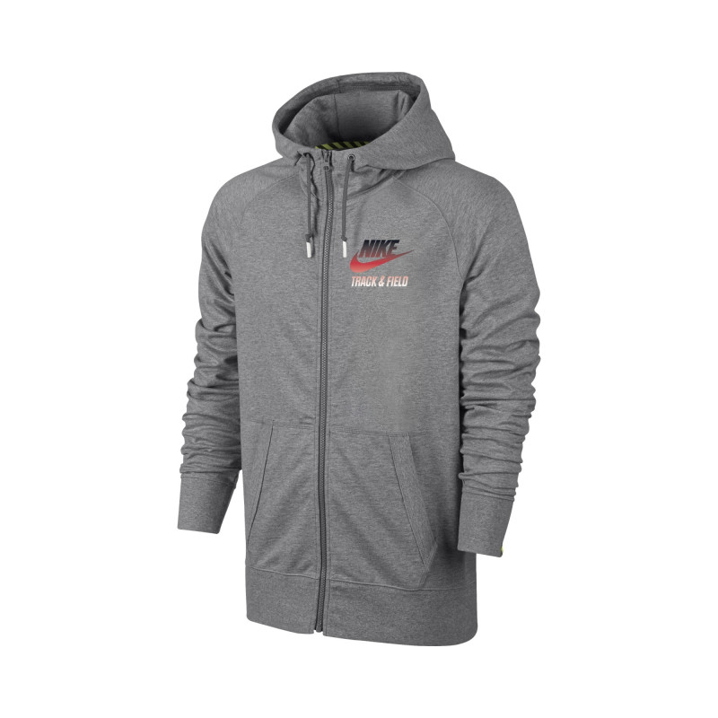 Nike Sweat Nike AW77 RU Full Zip Hoodie NTF - 653806-063 Nike Sweat Nike AW77 RU Full Zip Hoodie NTF - 653806-063