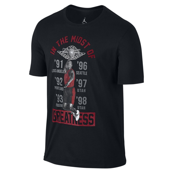 Nike Tee-shirt Nike Jordan In The Midst of Greatness - 789626-010