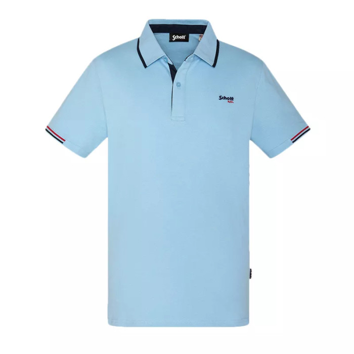 Schott Polo Schott MC COTES RAYES