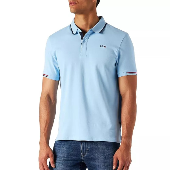 Schott Polo Schott MC COTES RAYES