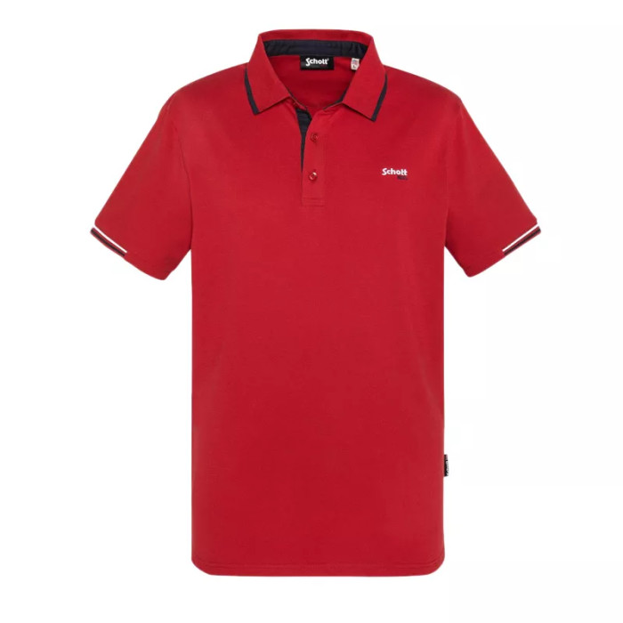 Schott Polo Schott MC COTES RAYES