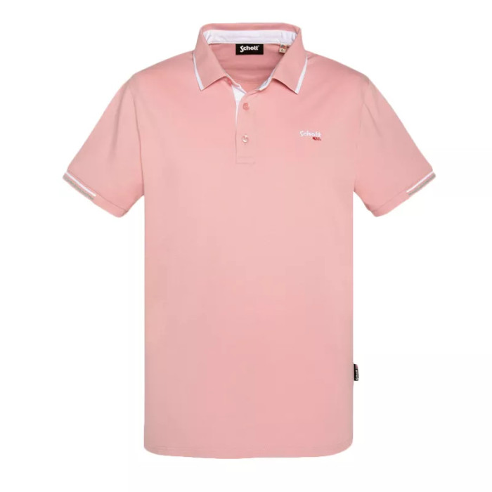 Schott Polo Schott MC COTES RAYES