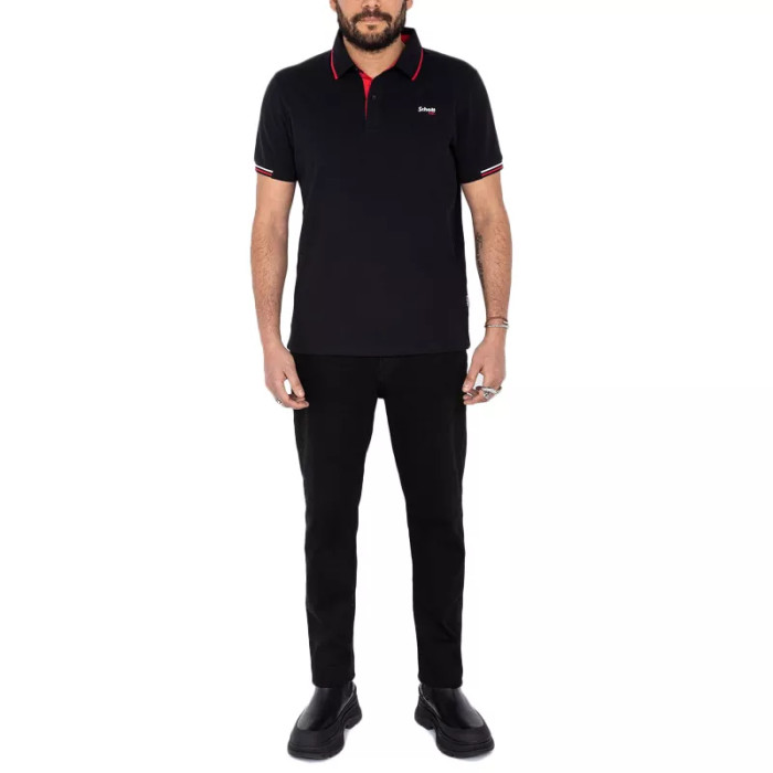 Schott Polo Schott MC COTES RAYES