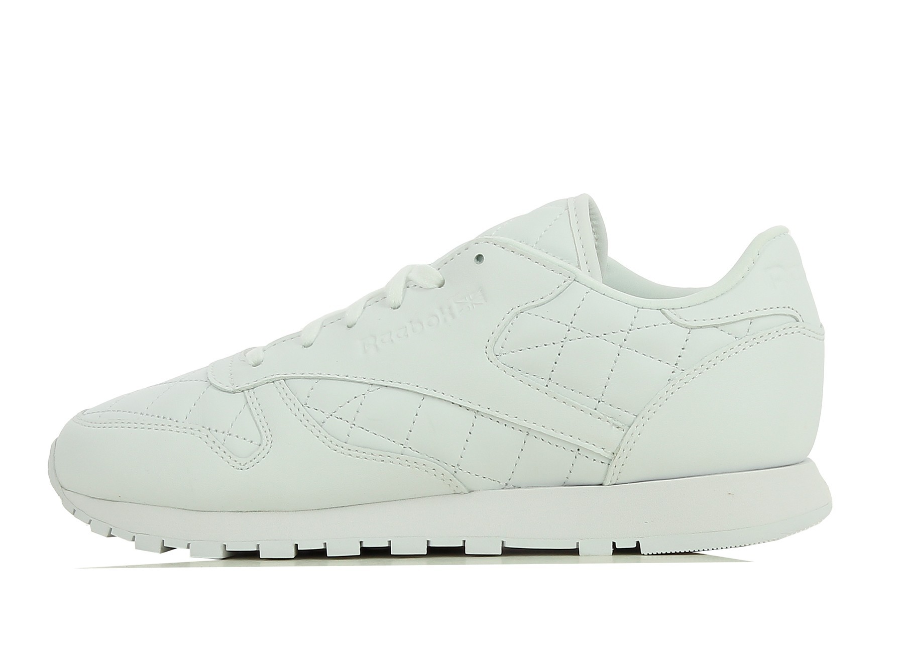 Reebok Classic Leather Quilted ar1262 Sneaker Femmes Chaussures De Sport Cuir Blanc 