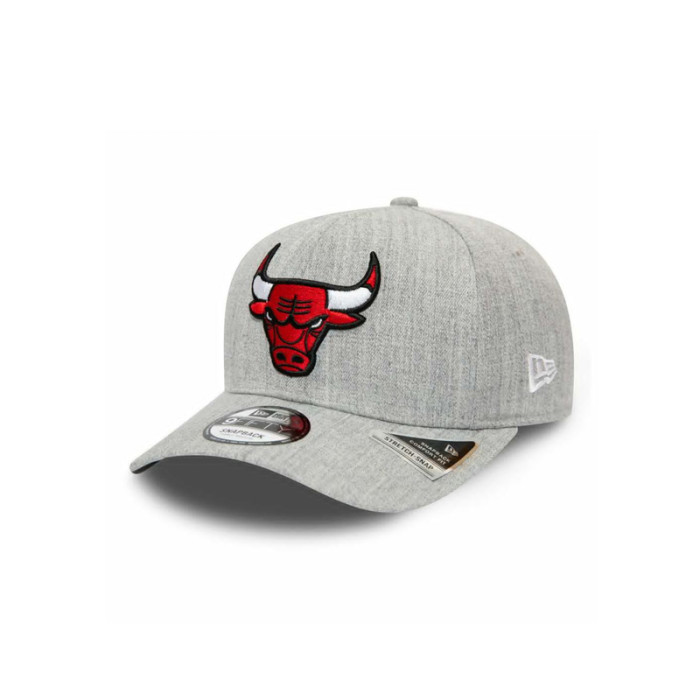 Casquette New Era CHICAGO BULLS HEATHER BASE STRETCH SNAP 9FIFTY