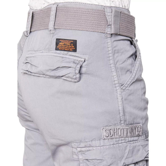 Schott Short Schott MILITAIRE A CEINTURE