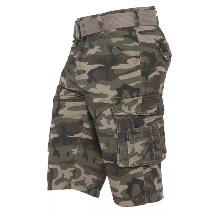 Schott Short Schott MILITAIRE A CEINTURE