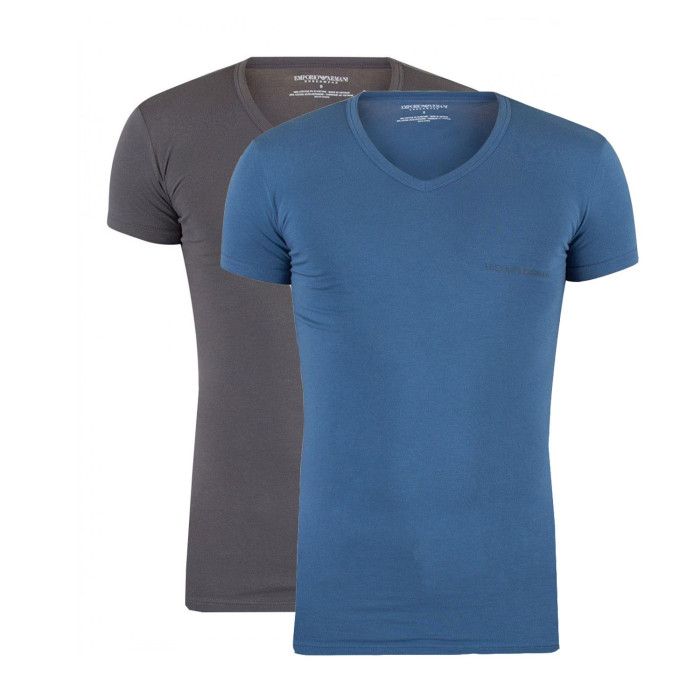 EA7 Emporio Armani Pack 2 tee-shirts EA7 Emporio Armani - 111512-7P717-17644