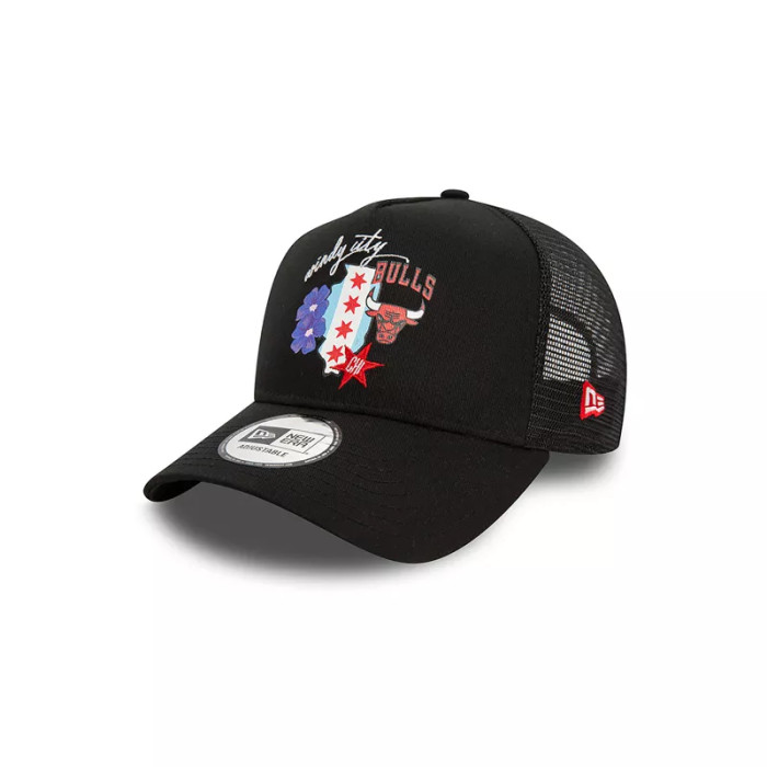 New Era Casquette New Era TRUCKER Chicago Bulls NBA Team Logo